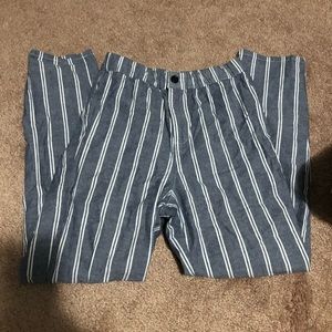 Womens John Galt striped Pants - LIKE NEW
